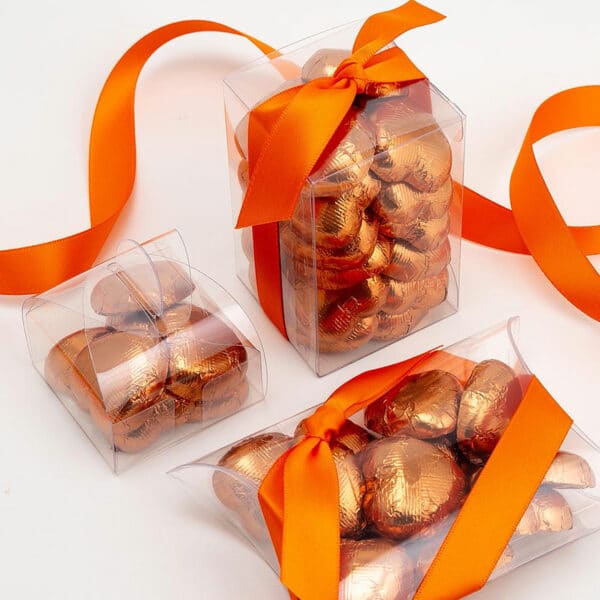 Chocolade Harten in Koper Folie - Afbeelding 3