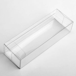 Transparante doos (zij-sluiting) 9 x 3 x 2 cm - 10 Stuks