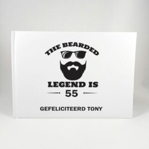 Bearded Legend Verjaardag Gastenboek