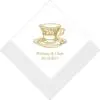 Vintage Tea Cup Bedrukte Servetten