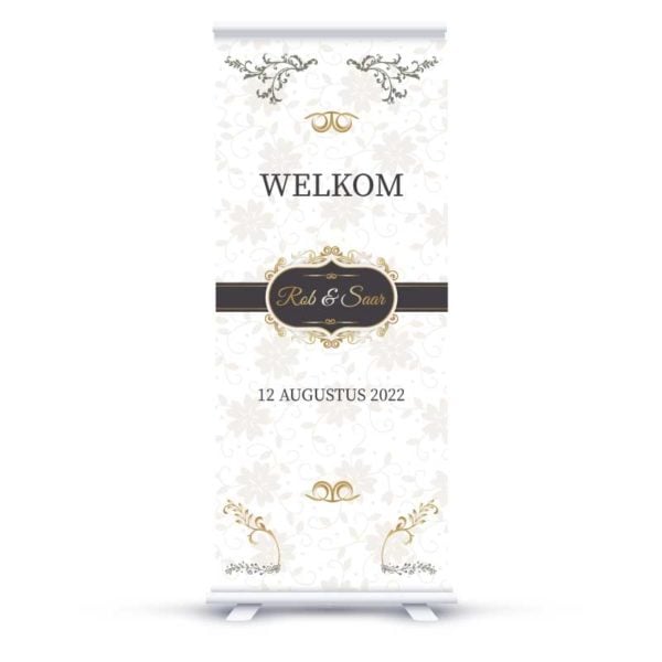 Welkoms Banner Wedding Delight