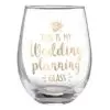 Wijnglas My Wedding Planning Glass