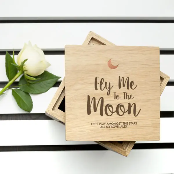 Fly Me To The Moon Eiken Foto Kubus