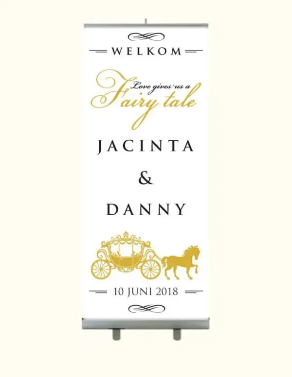 Fairy Tale Roll Up Banner