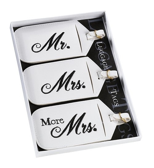 Mr & Mrs Koffer Labels