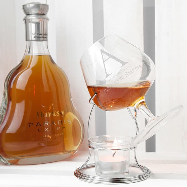 Cognac/Brandy Warmer Gepersonaliseerd