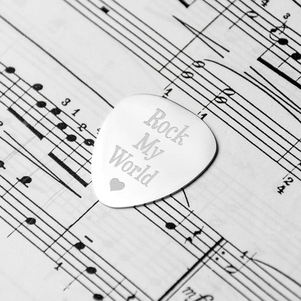 Romantisch Plectrum Gepersonaliseerd