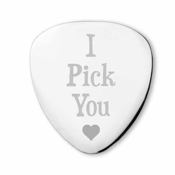 Romantisch Plectrum Gepersonaliseerd - Afbeelding 7