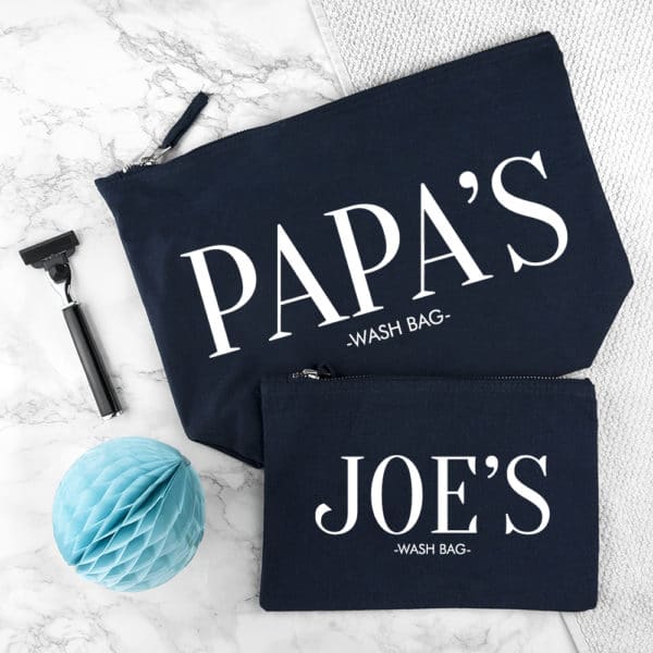 Toilettassen Set Blauw Daddy & Me - Afbeelding 2