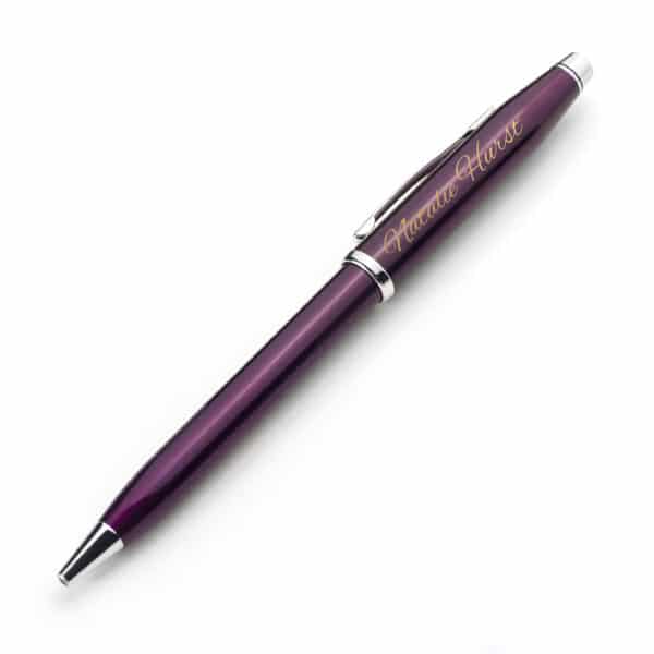 Gepersonaliseerde Cross Century II-pen plum