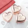 Hartvormige Sieradendoos Rosé Goud