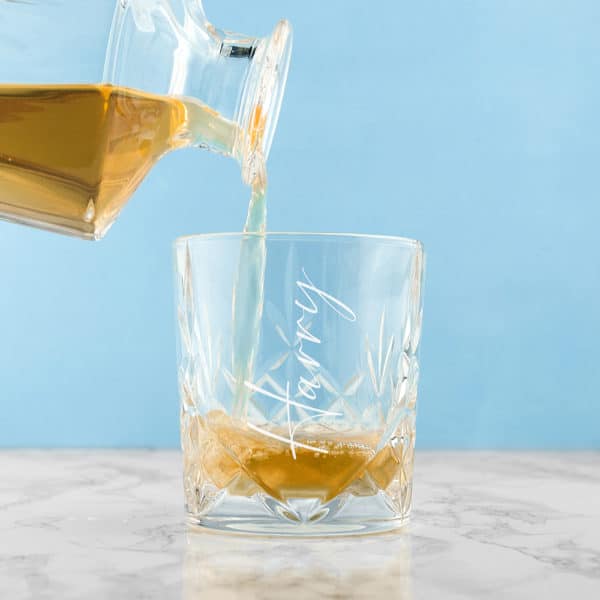 Whiskey Glas Kristal Gepersonaliseerd