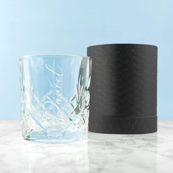 Whiskey Glas Kristal Gepersonaliseerd