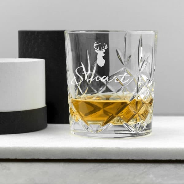 Whiskey Glas Kristal Icoon Gepersonaliseerd