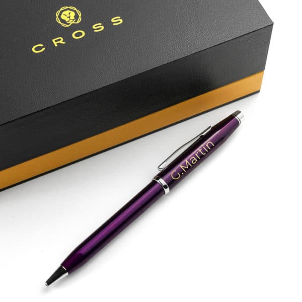 Gepersonaliseerde Cross Century II-pen plum