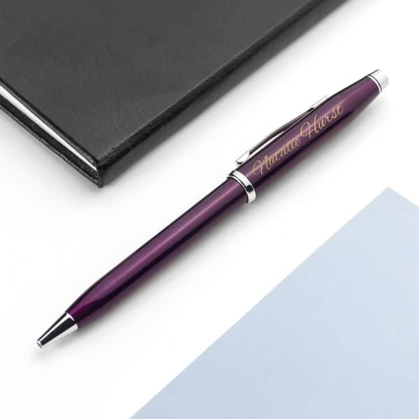 Gepersonaliseerde Cross Century II-pen plum - Afbeelding 3