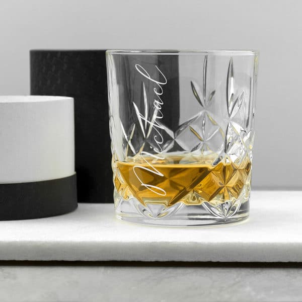 Whiskey Glas Kristal Gepersonaliseerd