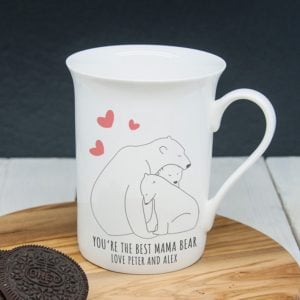 Bone China Mok The Best Mama Bear